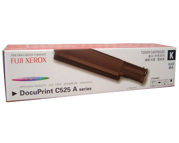 Fuji Xerox DocuPrint C525A 黑色原廠碳粉匣4K
