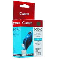 Canon BCI-3eC 藍色原廠墨水匣