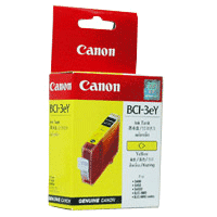Canon BCI-3eY 黃色原廠墨水匣