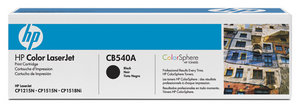 CB540A HP Color LaserJet CP1518 mini 黑色原廠碳粉匣