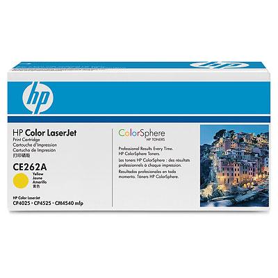 HP Color LaserJet CP4025系列黃色原廠碳粉匣