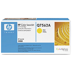 Q7562A HP CLJ 2700<BR>2700n/2700dn 黃色原廠碳粉匣